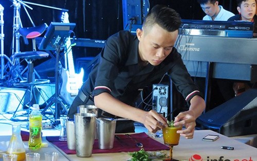 Hấp dẫn cuộc thi bartender “sáng tạo cocktail trên nền rượu Việt”